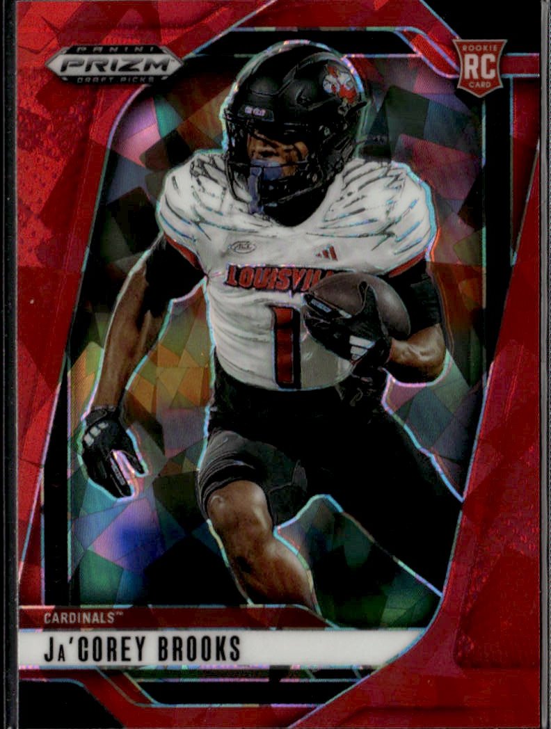 2025 Prizm Draft Picks Ja'Corey Brooks graded slab