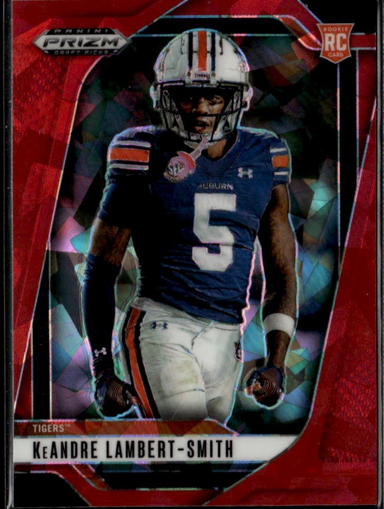 2025 Prizm Draft Picks Keandre Lambert-Smith graded slab