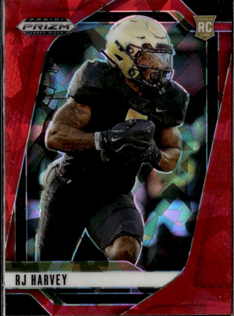 2025 Prizm Draft Picks Rj Harvey graded slab