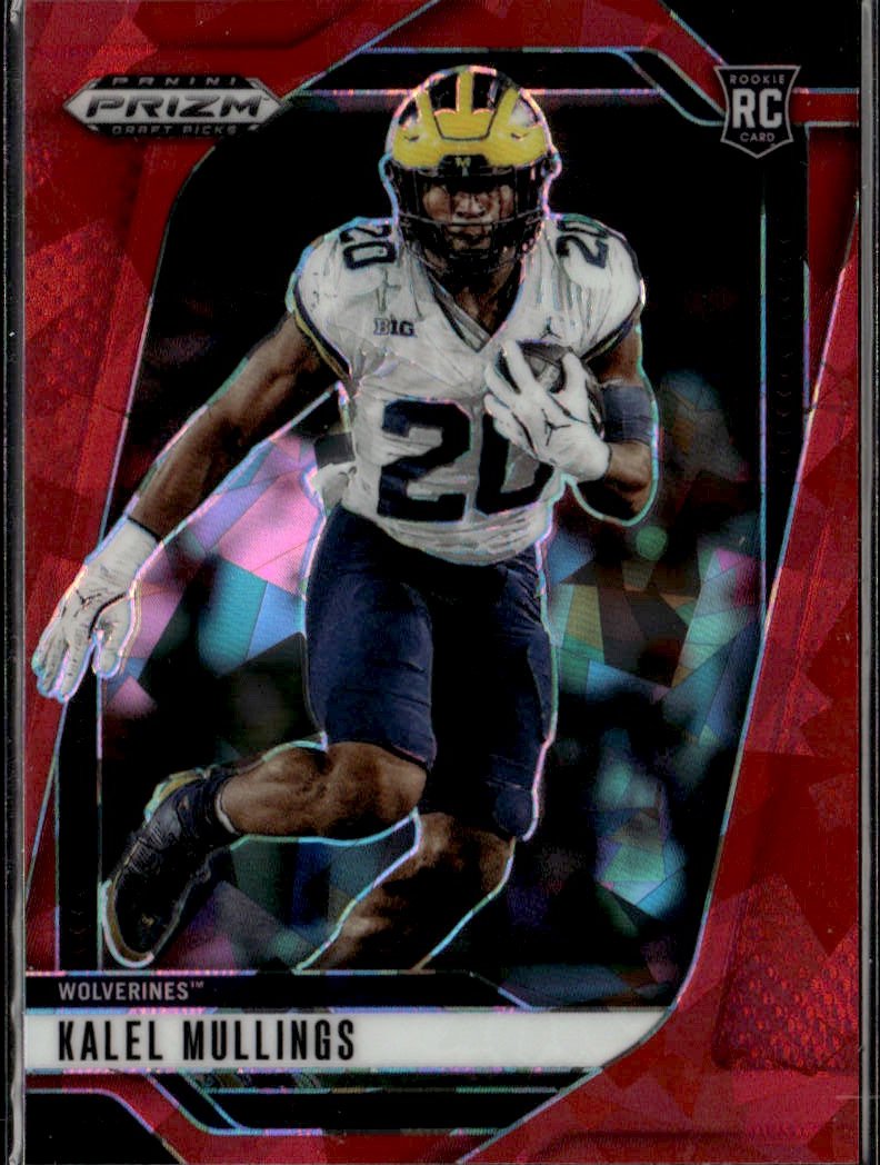 2025 Prizm Draft Picks Kalel Mullings graded slab