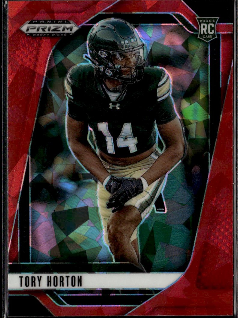 2025 Prizm Draft Picks Tory Horton graded slab