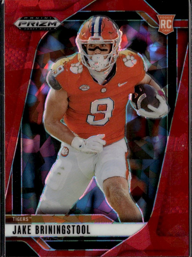 2025 Prizm Draft Picks Jake Briningstool graded slab