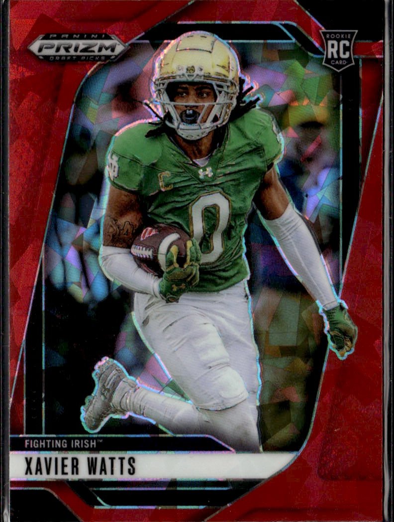 2025 Prizm Draft Picks Xavier Watts graded slab