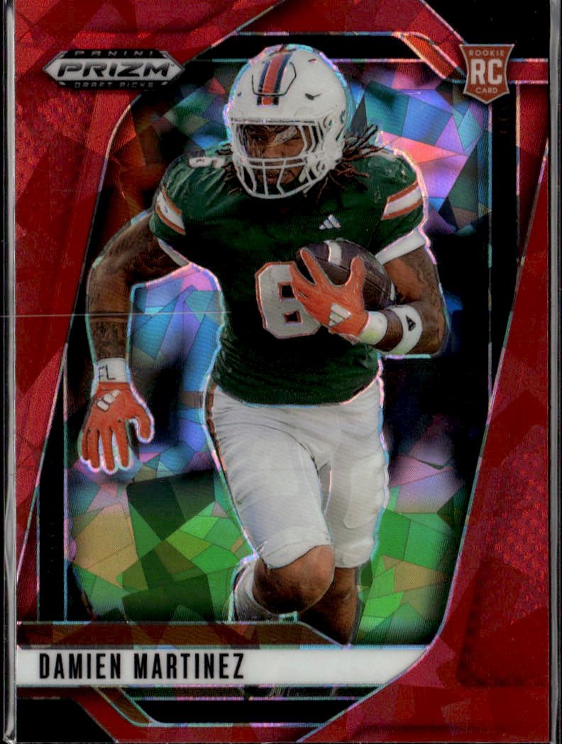 2025 Prizm Draft Picks Damien Martinez graded slab