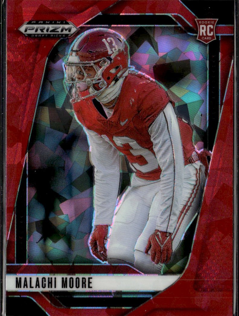2025 Prizm Draft Picks Malachi Moore graded slab
