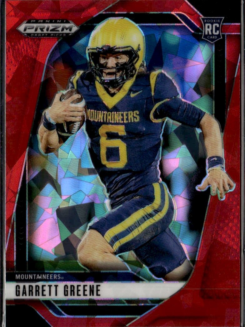 2025 Prizm Draft Picks Garrett Greene graded slab