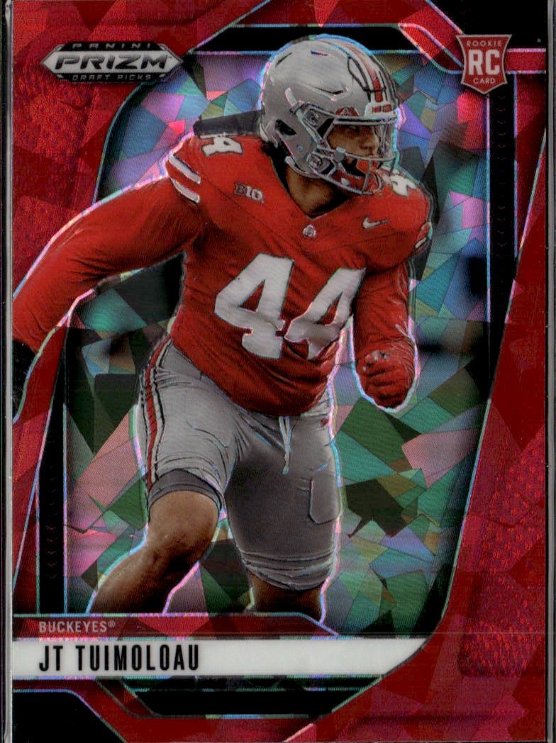 2025 Prizm Draft Picks Jt Tuimoloau graded slab