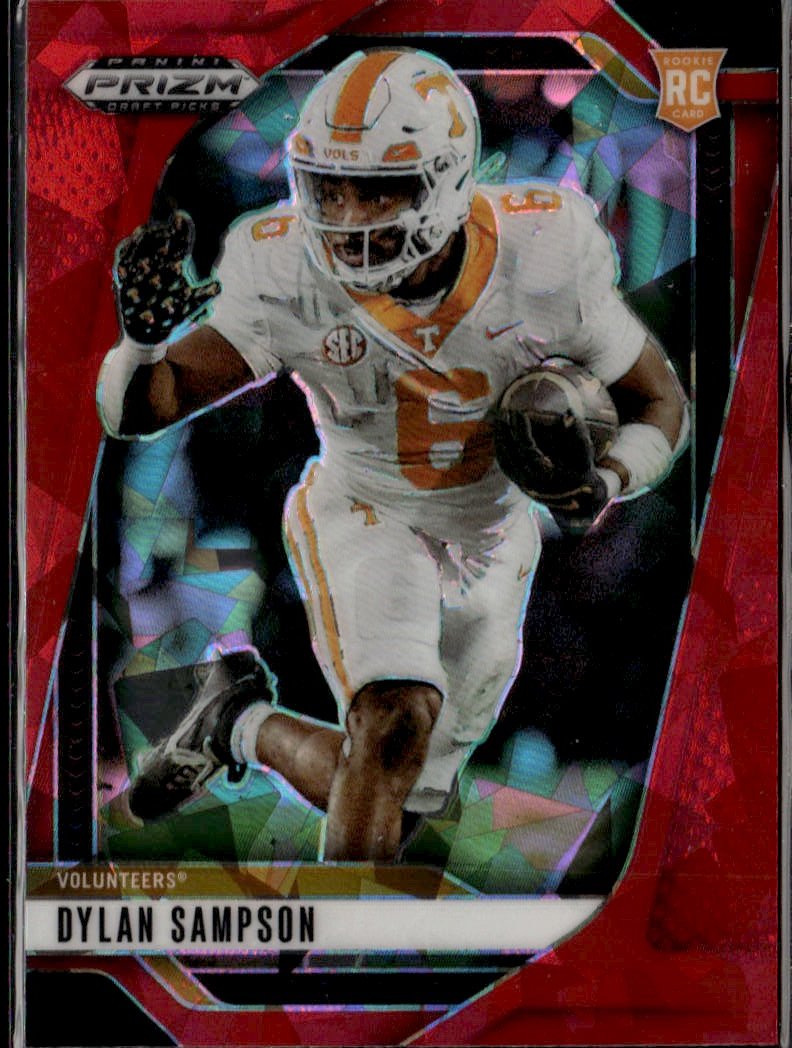 2025 Prizm Draft Picks Dylan Sampson graded slab