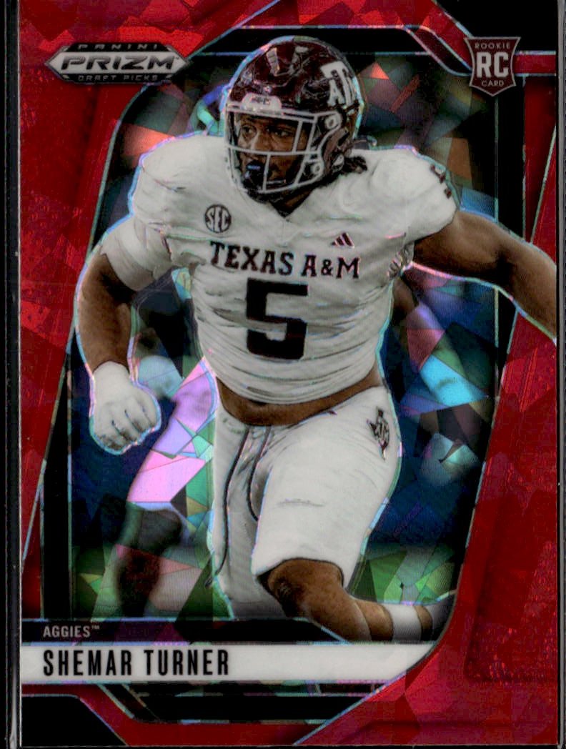 2025 Prizm Draft Picks Shemar Turner graded slab