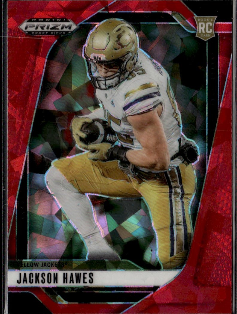 2025 Prizm Draft Picks Jackson Hawes graded slab