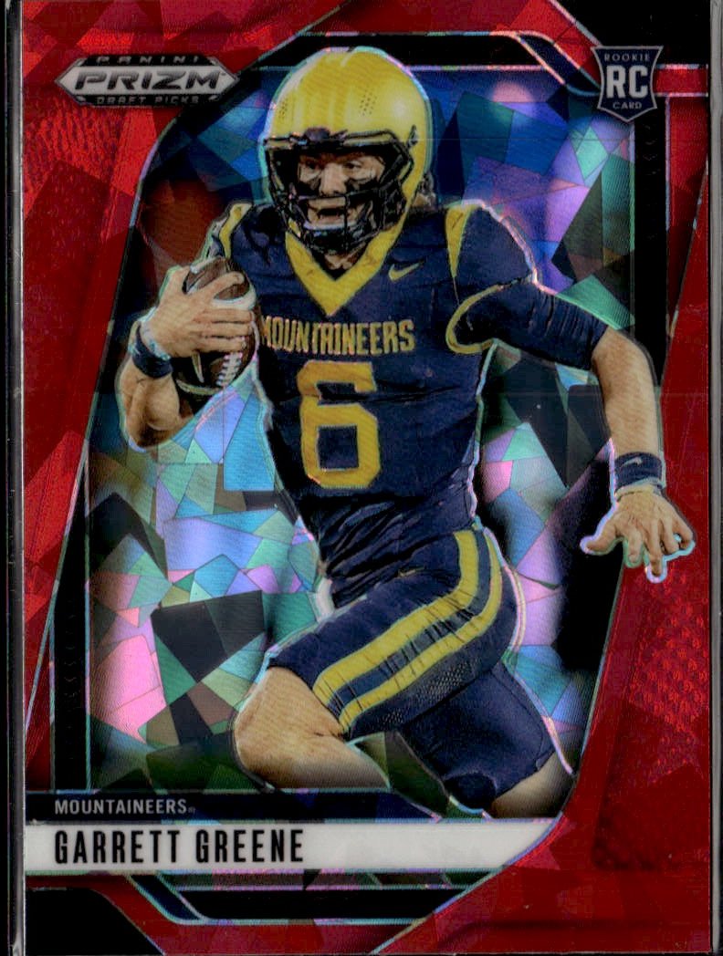 2025 Prizm Draft Picks Garrett Greene graded slab
