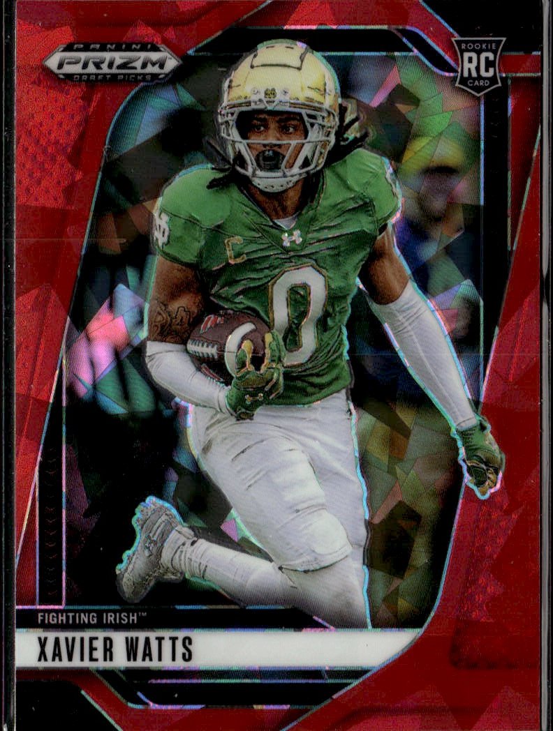 2025 Prizm Draft Picks Xavier Watts graded slab