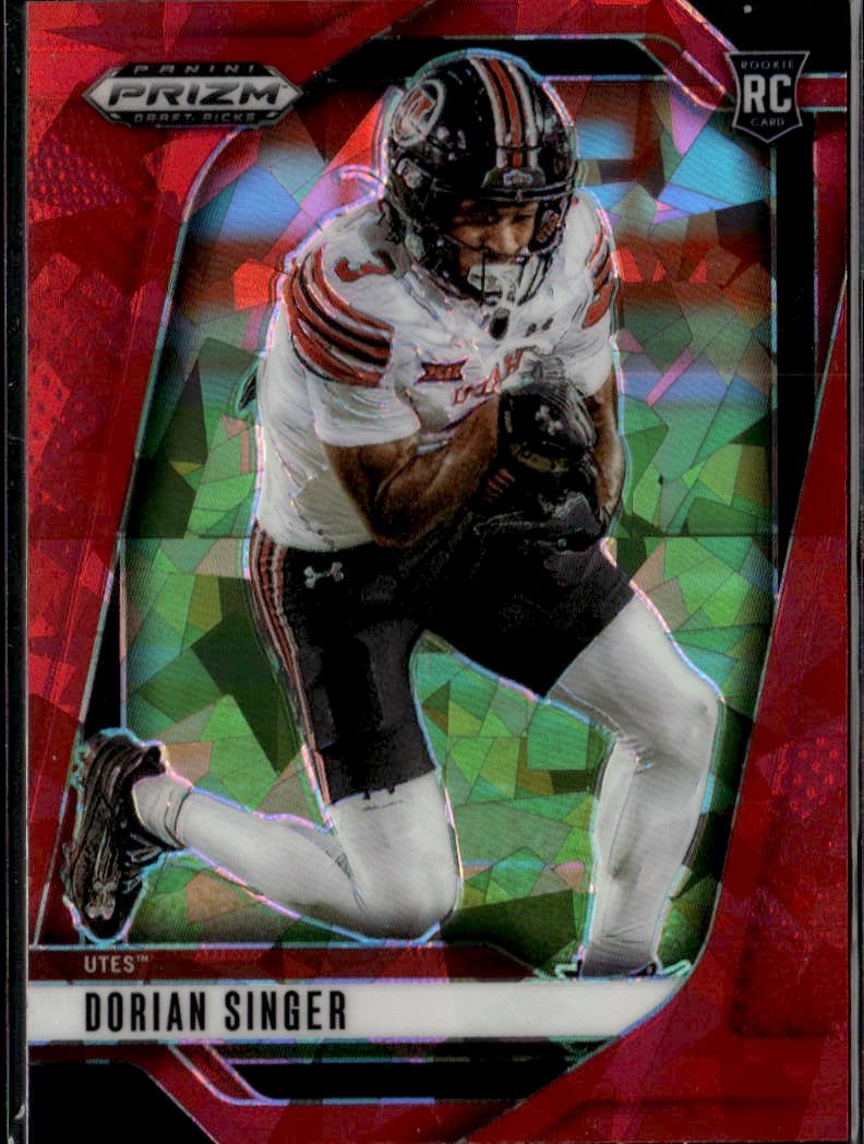 2025 Prizm Draft Picks Dorian Singer graded slab