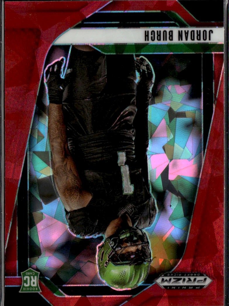 2025 Prizm Draft Picks Jordan Burch graded slab