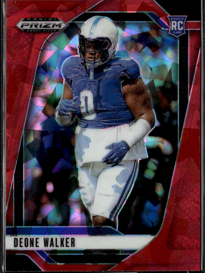 2025 Prizm Draft Picks Deone Walker graded slab