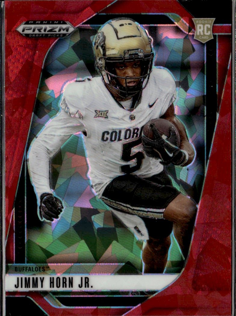 2025 Prizm Draft Picks Jimmy Horn Jr. graded slab