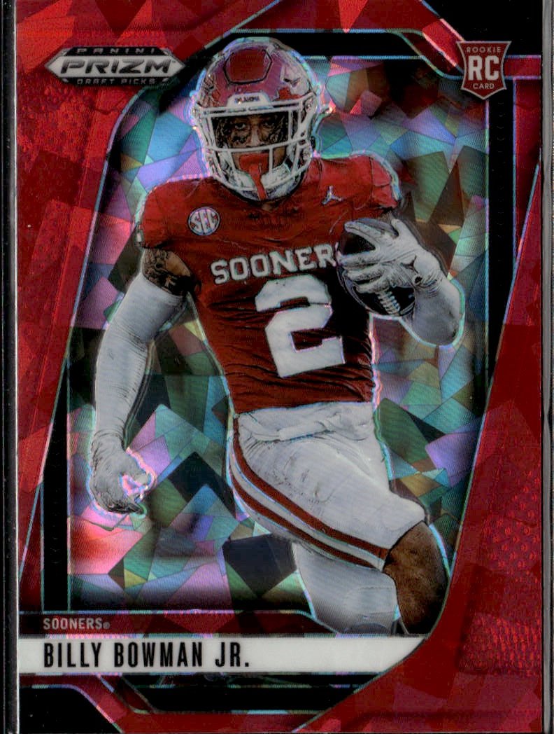 2025 Prizm Draft Picks Billy Bowman Jr. graded slab