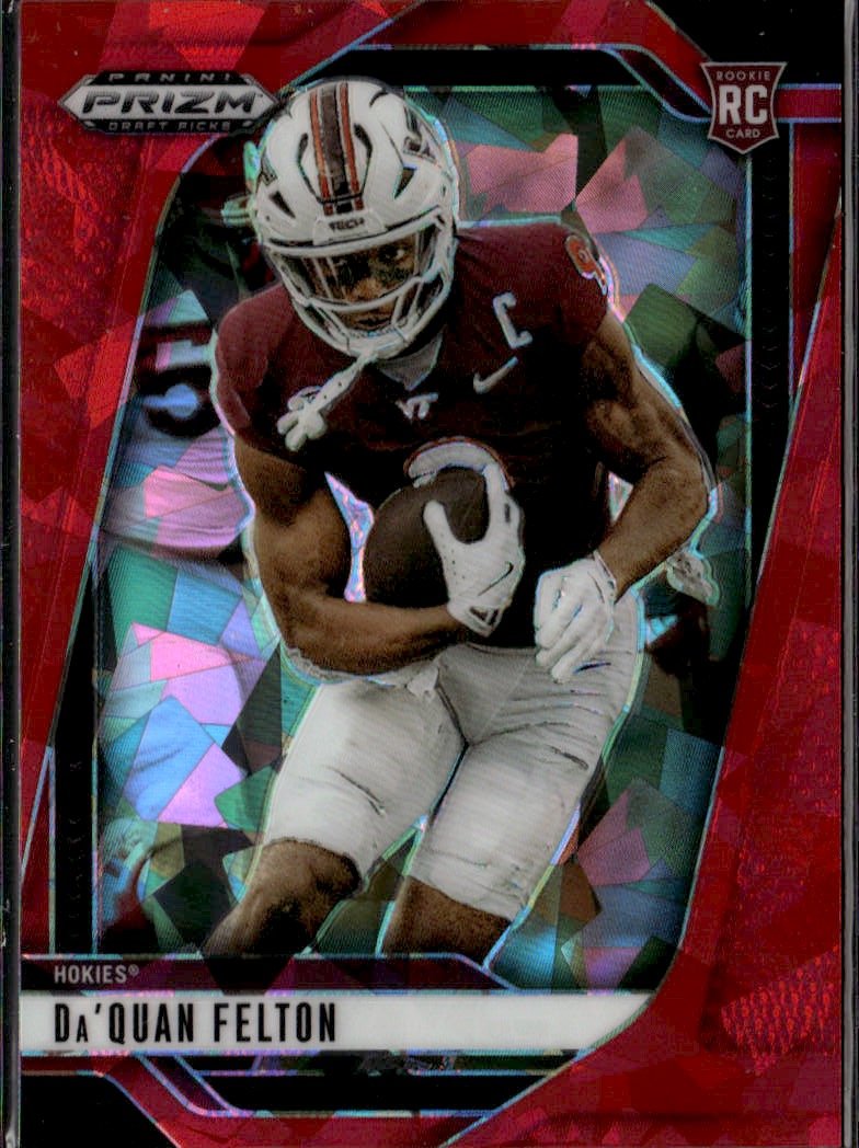 2025 Prizm Draft Picks Da'Quan Felton graded slab