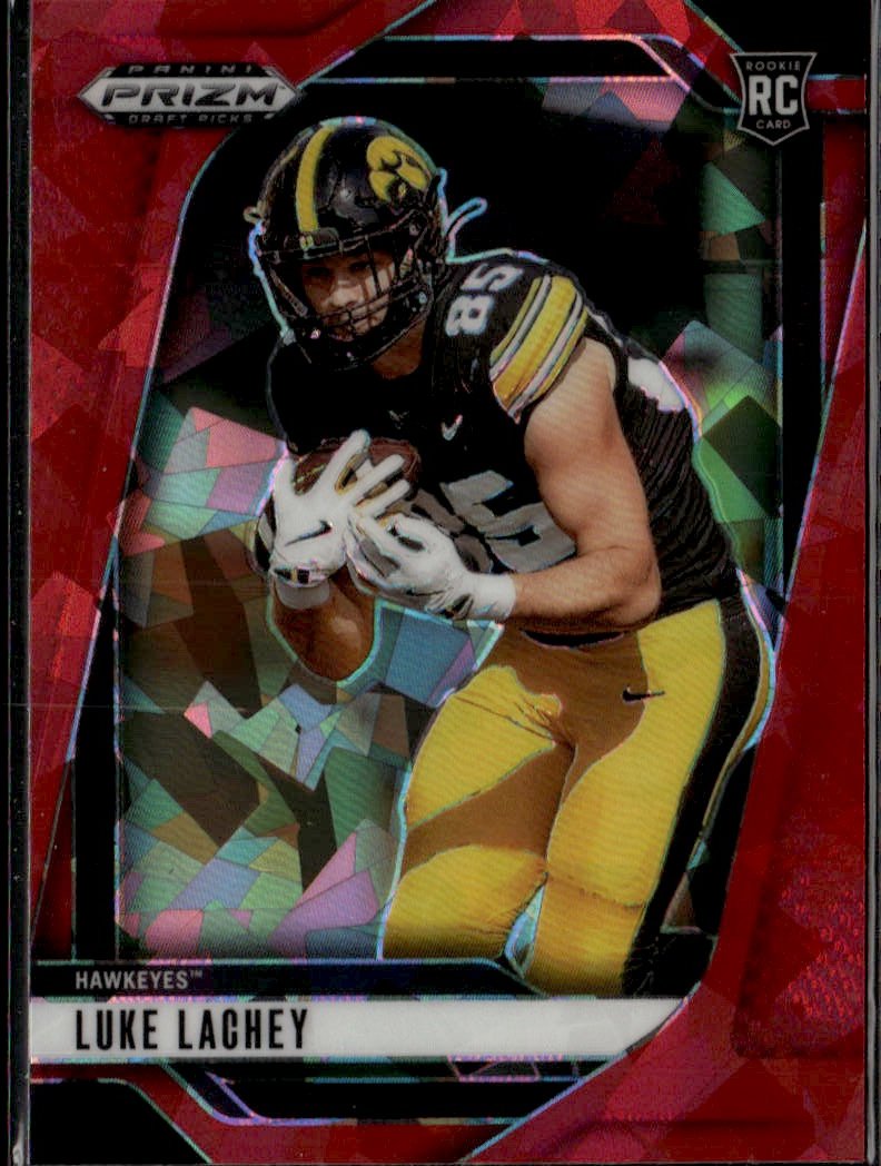 2025 Prizm Draft Picks Luke Lachey graded slab