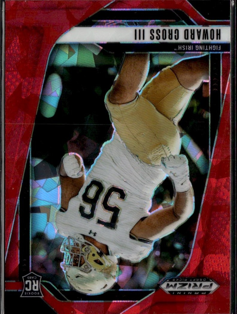 2025 Prizm Draft Picks Howard Cross III graded slab
