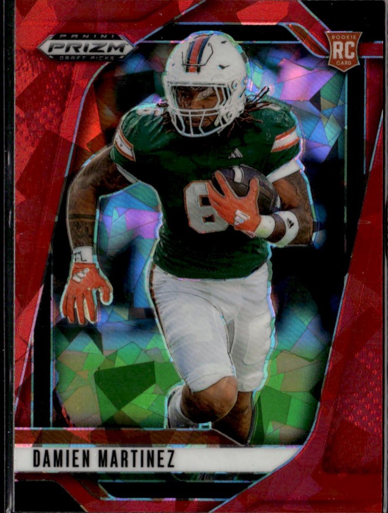 2025 Prizm Draft Picks Damien Martinez graded slab