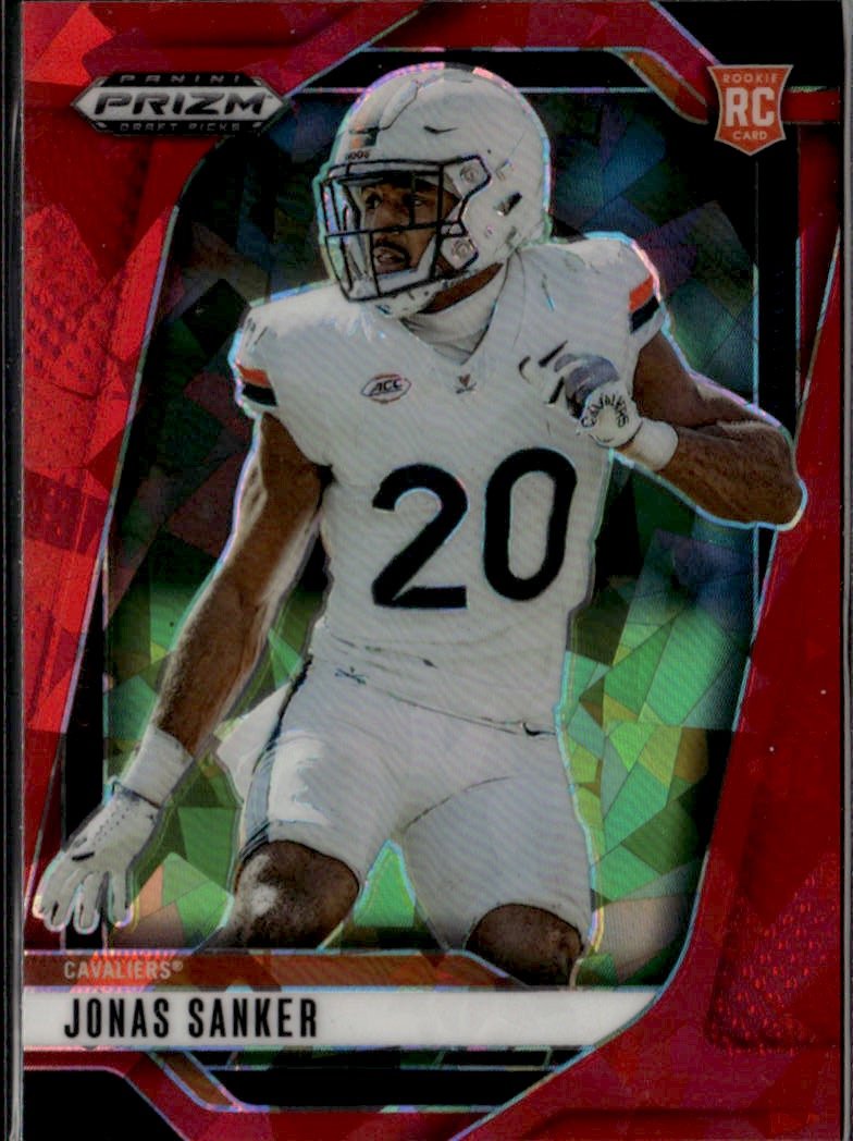 2025 Prizm Draft Picks Jonas Sanker graded slab
