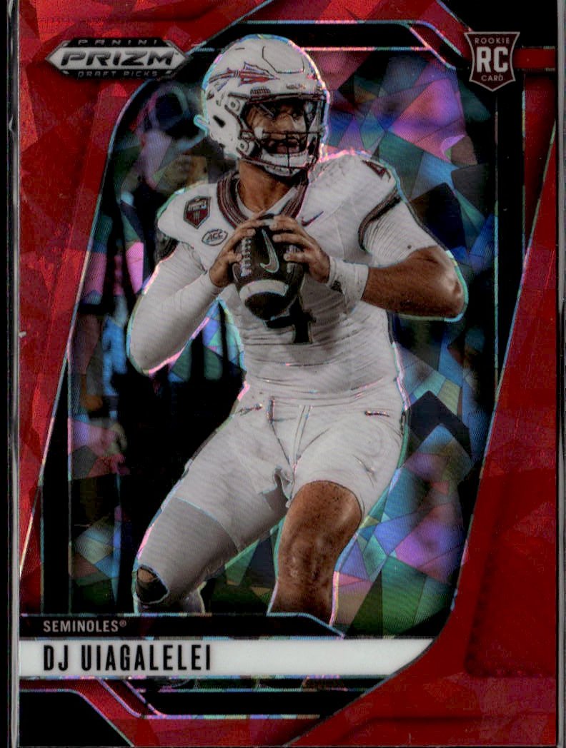2025 Prizm Draft Picks Dj Uiagalelei graded slab