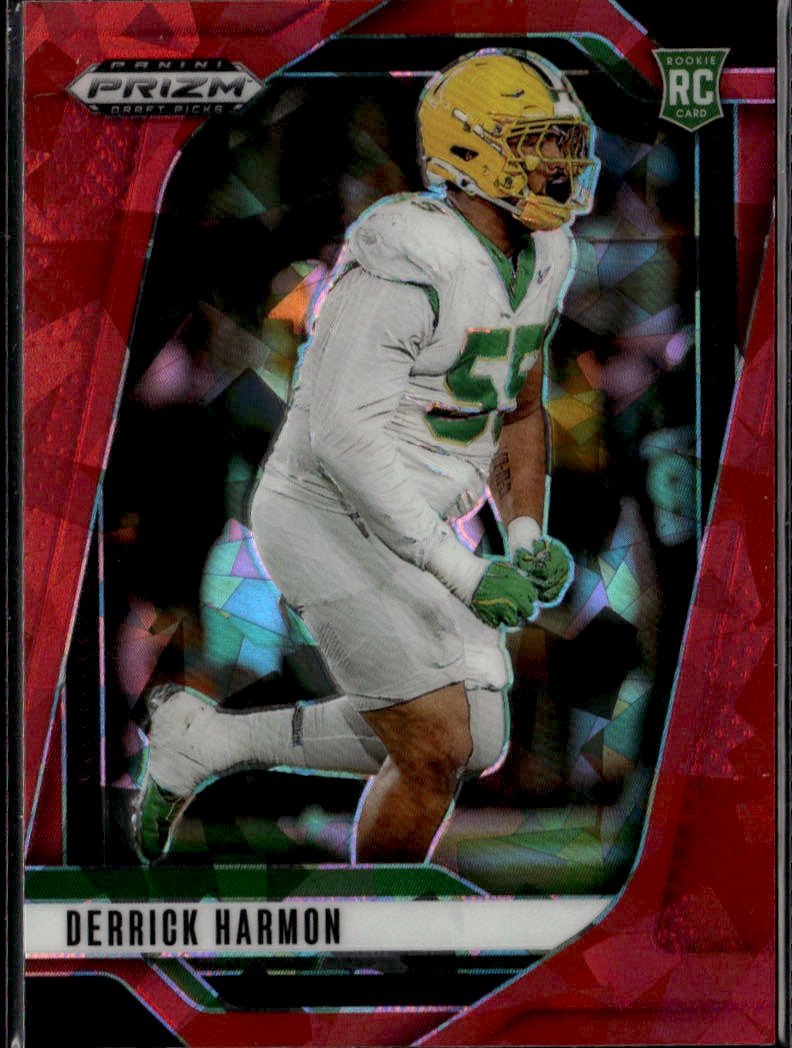 2025 Prizm Draft Picks Derrick Harmon graded slab