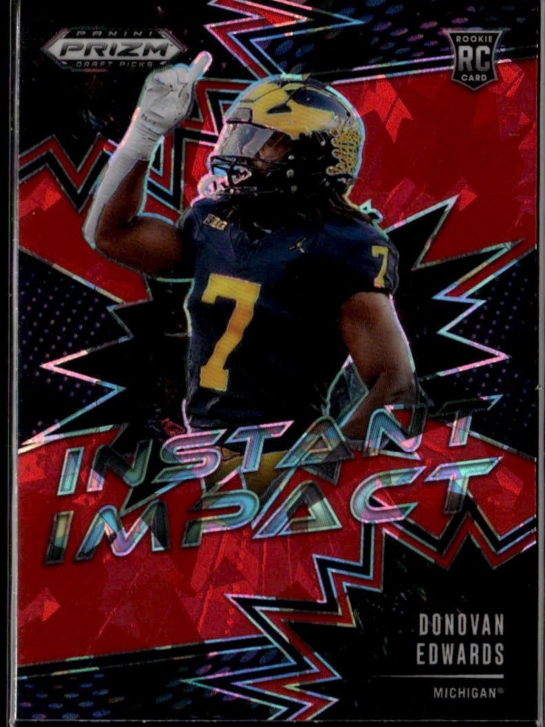 Donovan Edwards graded slab