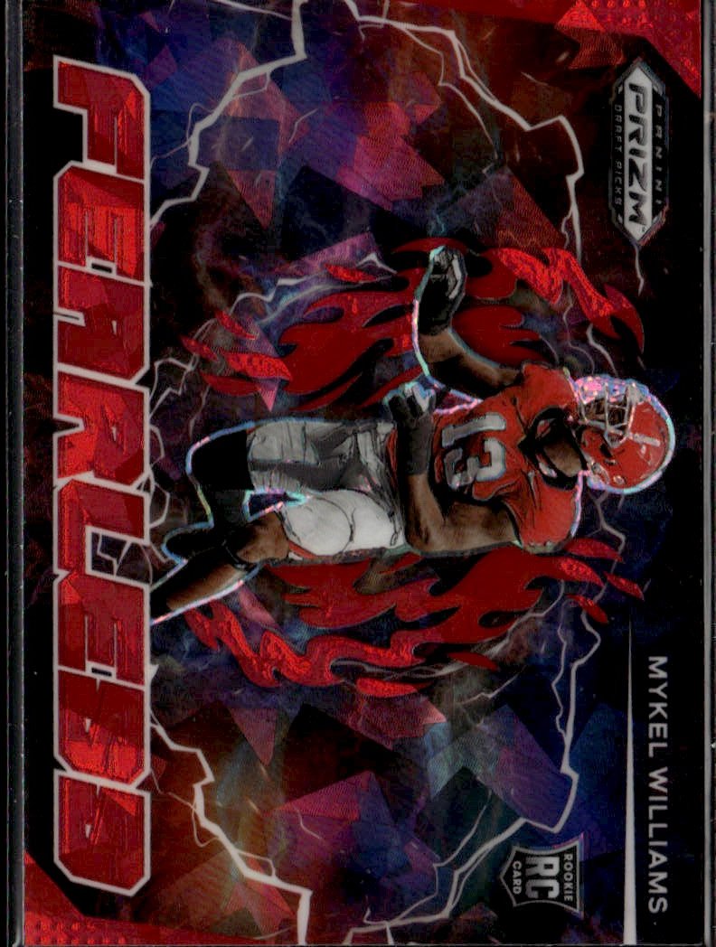 2025 Prizm Draft Picks Mykel Williams graded slab
