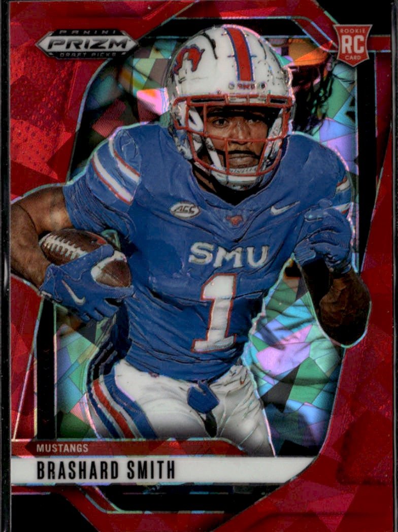 2025 Prizm Draft Picks Brashard Smith graded slab