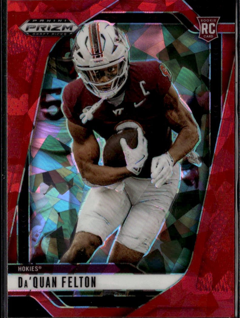 2025 Prizm Draft Picks Da'Quan Felton graded slab