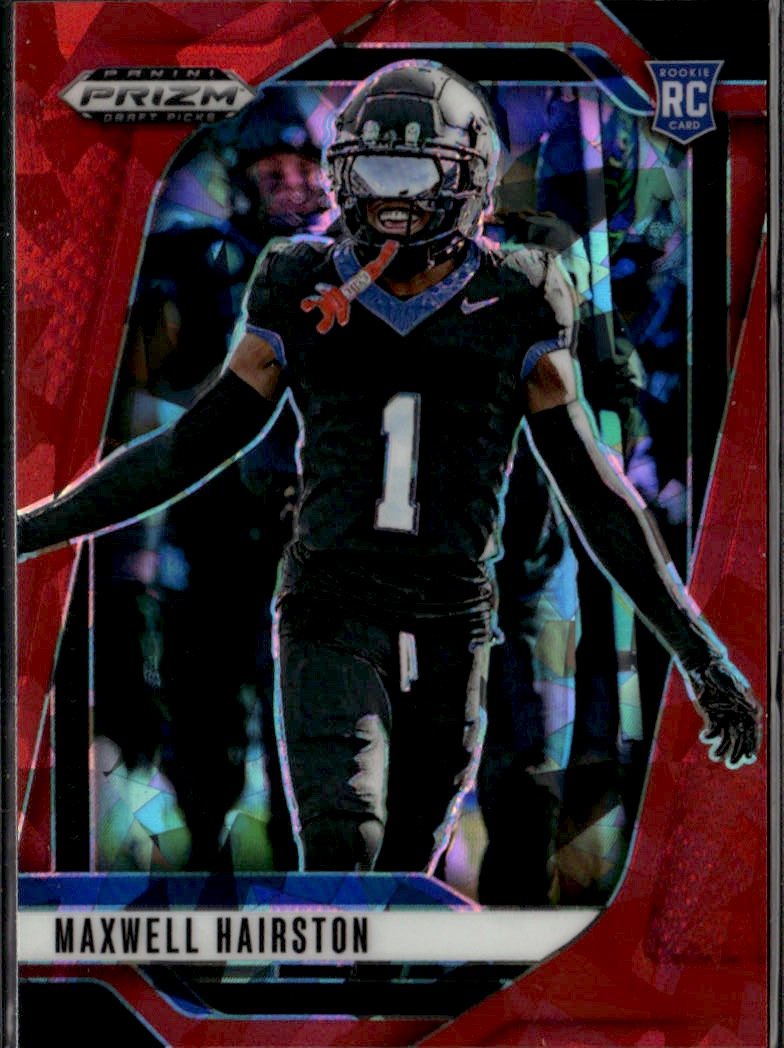2025 Prizm Draft Picks Maxwell Hairston graded slab