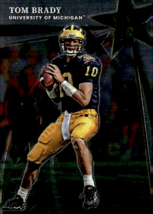 2022 Select Draft Picks Tom Brady graded slab
