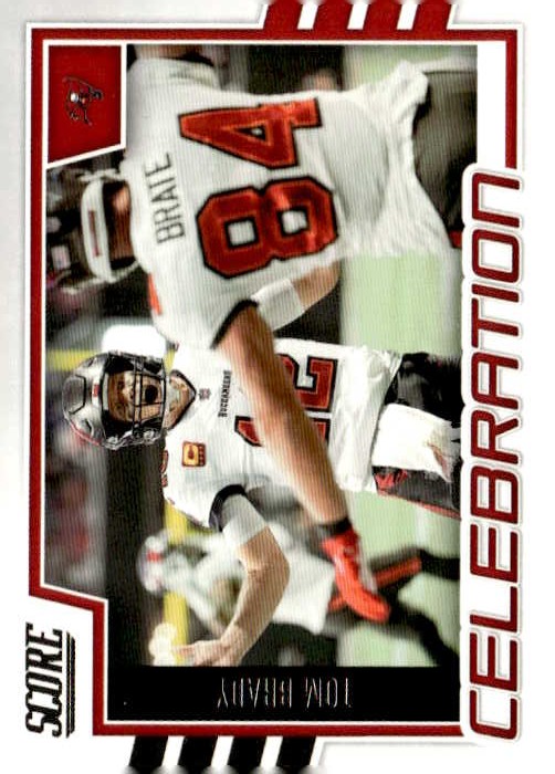 2022 Score Tom Brady graded slab