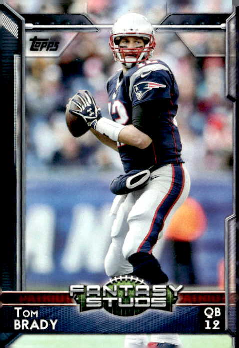 2015 Topps Tom Brady graded slab