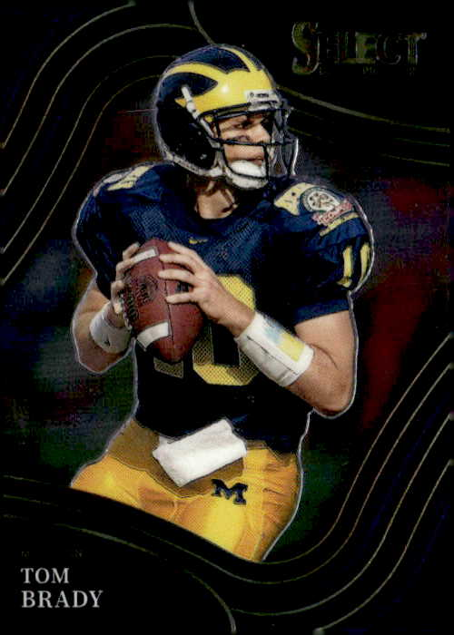 2022 Select Draft Picks Tom Brady graded slab