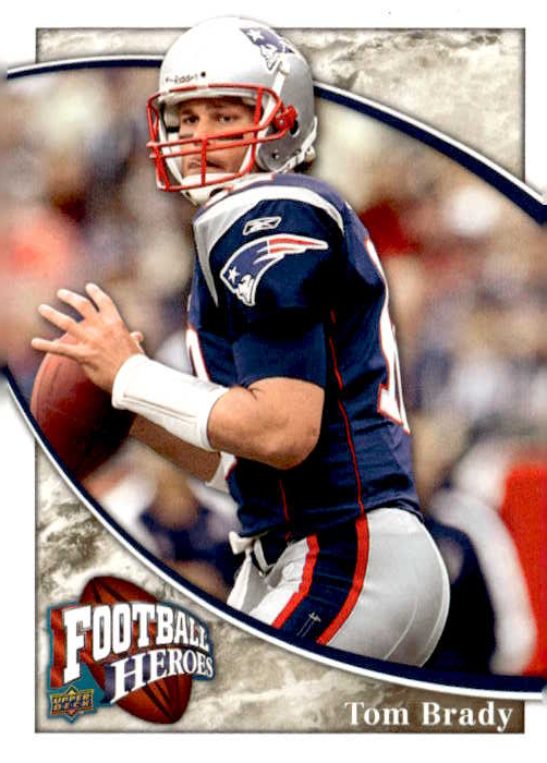 2009 Upper Deck Tom Brady graded slab