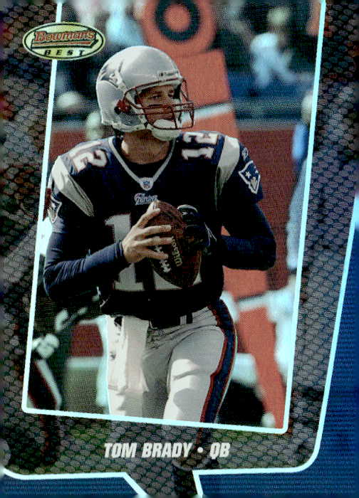 2005 Bowman'S Best Tom Brady graded slab