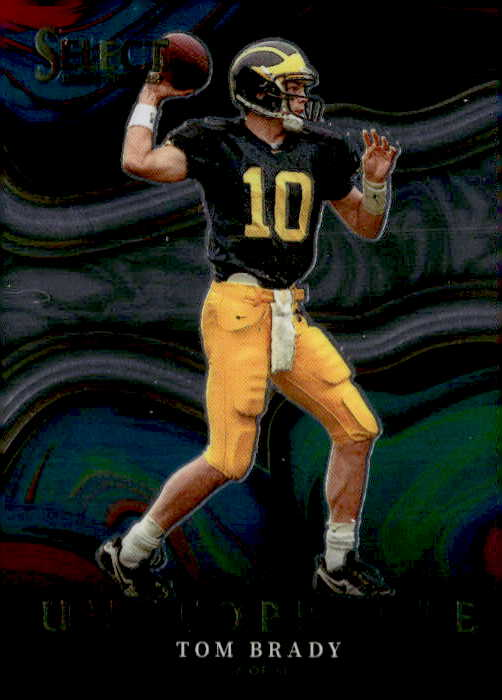 2022 Select Draft Picks Tom Brady graded slab