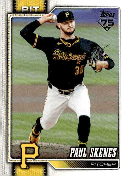 2026 Topps Paul Skenes graded slab