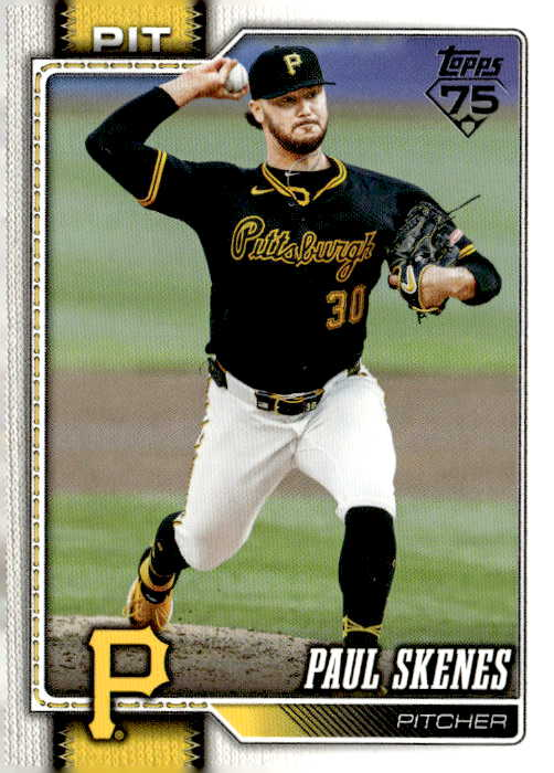 2026 Topps Paul Skenes graded slab