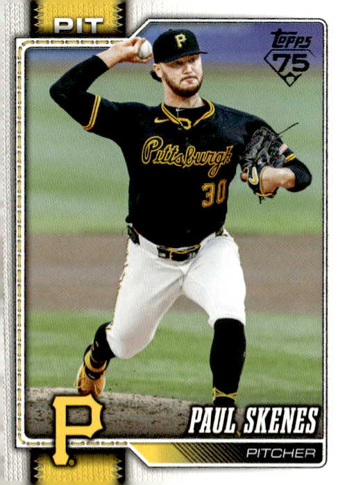 2026 Topps Paul Skenes graded slab