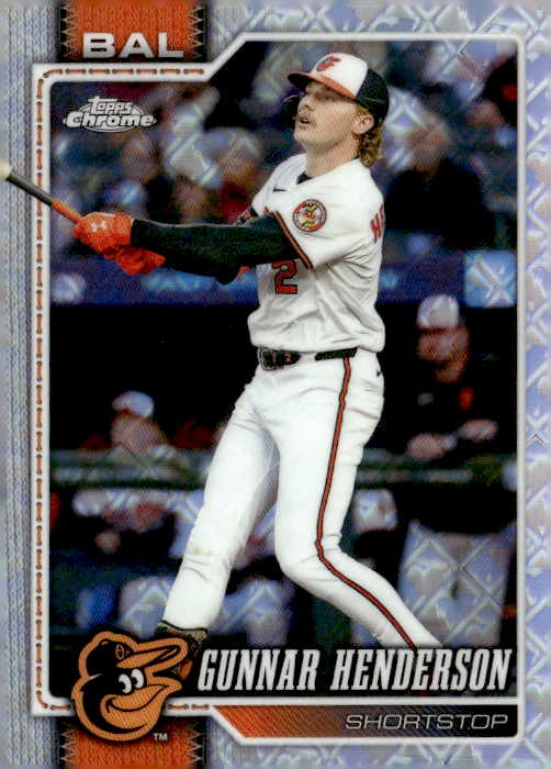 2026 Topps Chrome Gunnar Henderson graded slab
