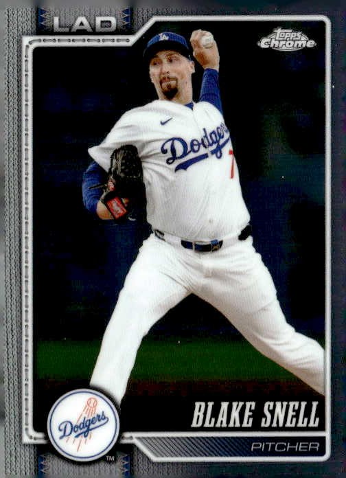2026 Topps Chrome Blake Snell graded slab