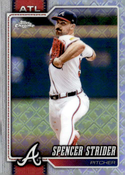 2026 Topps Chrome Spencer Strider graded slab