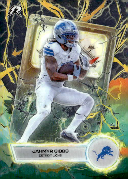 2025 Resurgence Jahmyr Gibbs graded slab