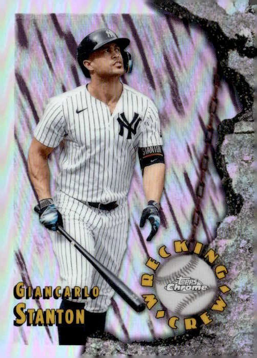 2026 Topps Chrome Giancarlo Stanton graded slab