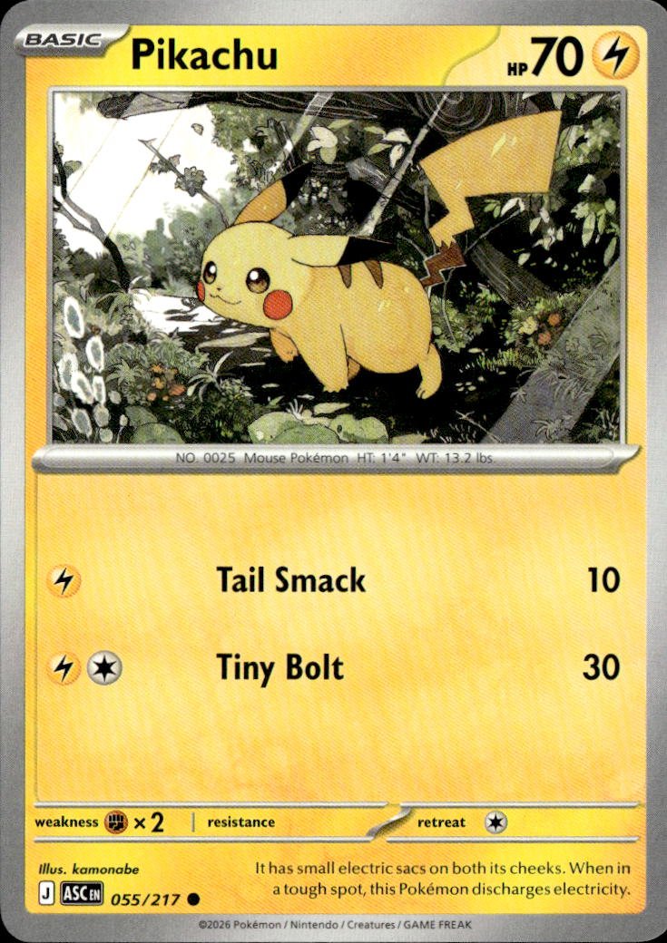 2026 Pokemon Mega Evolution Pikachu graded slab