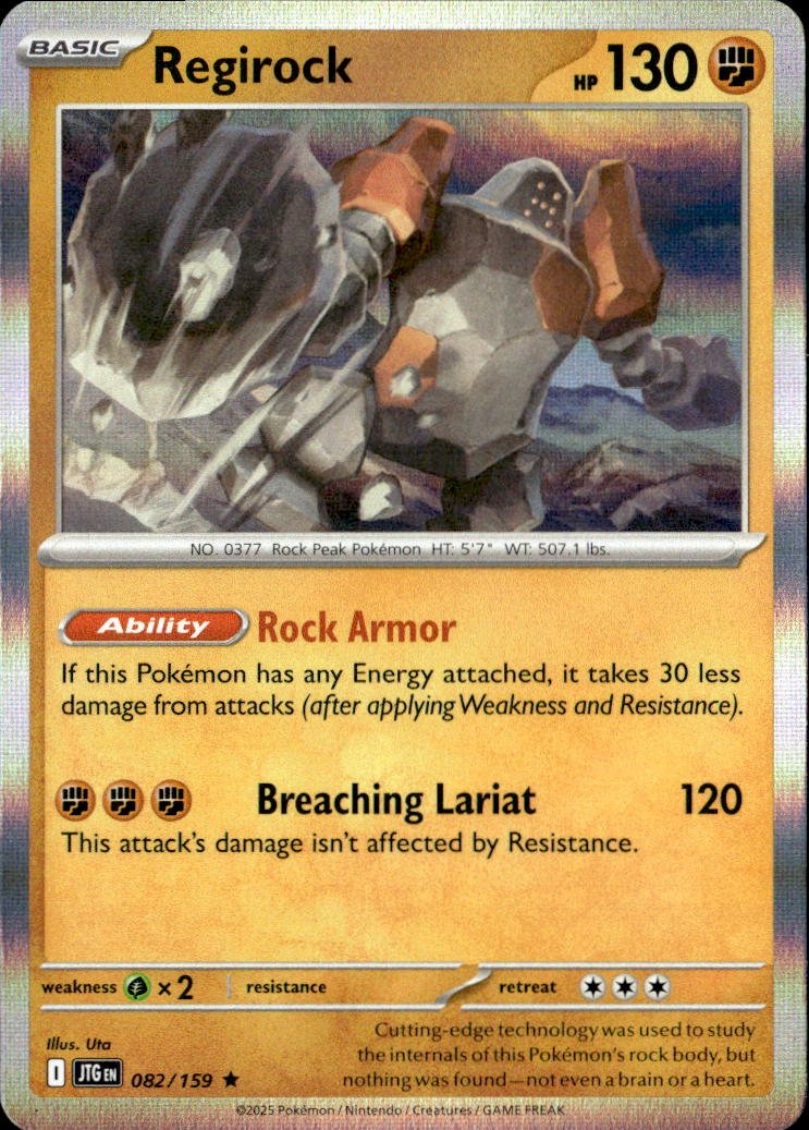 Regirock graded slab
